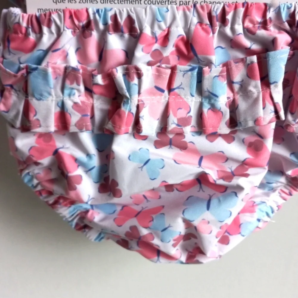 2PC SUN HAT/SWIM DIAPER SET